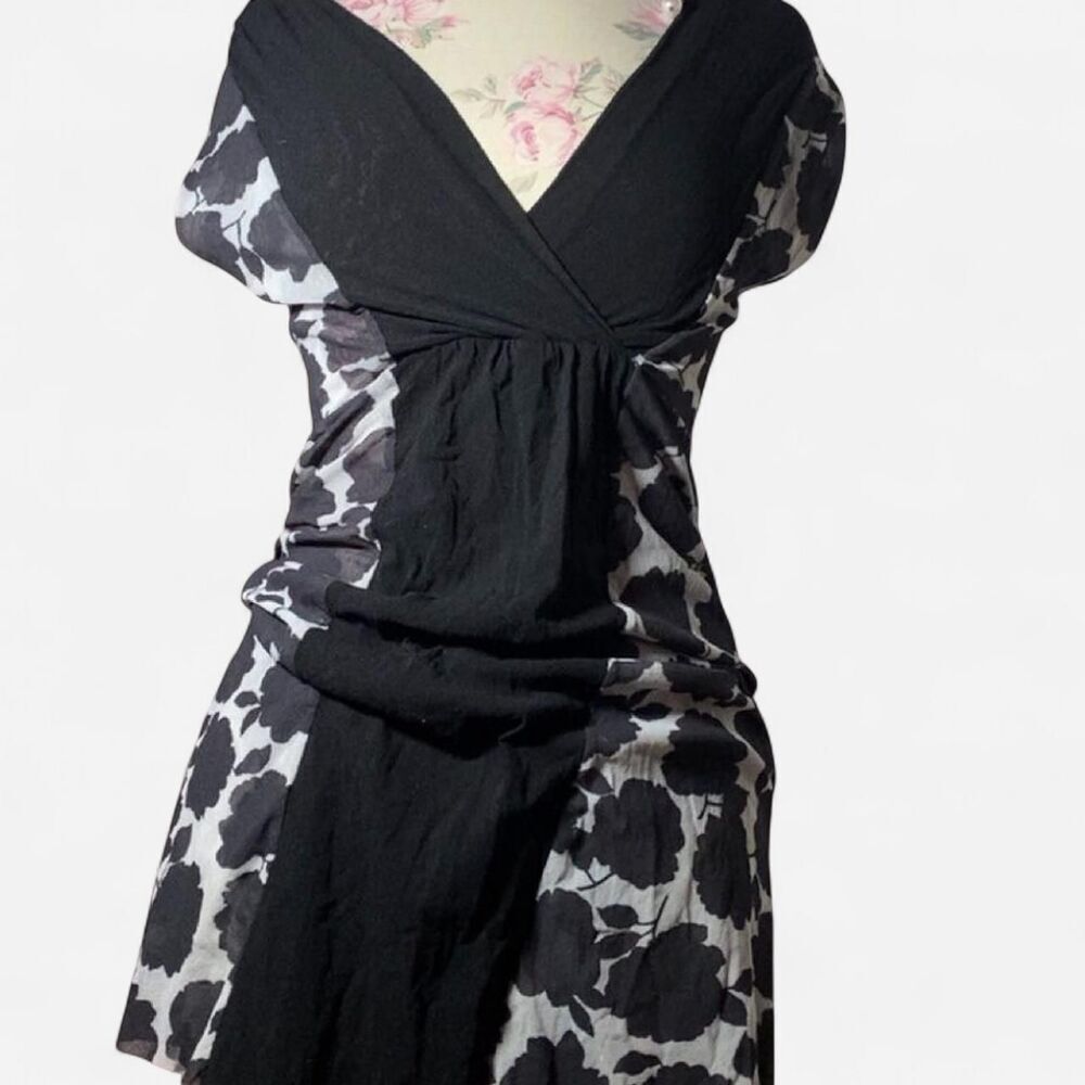 Vintage Y2K Ruched Babydoll Cami. - Picture 2 of 5